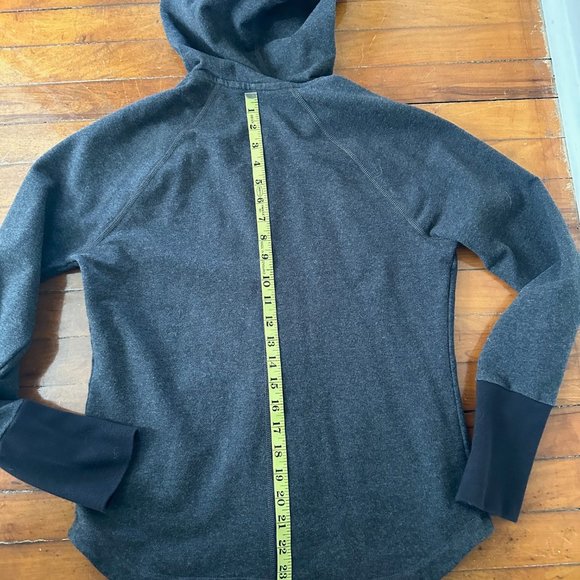 The North Face zip up hoodie sweatshirt dark gray - size medium - Picture 3 of 4